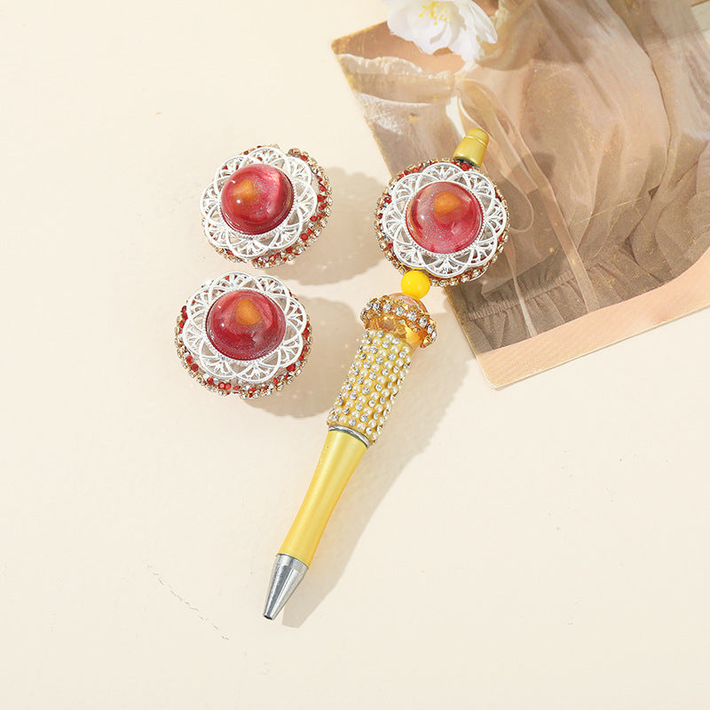 Wholesale Heavy Industry Alloy Cosmic Starry Sky Loose Balls